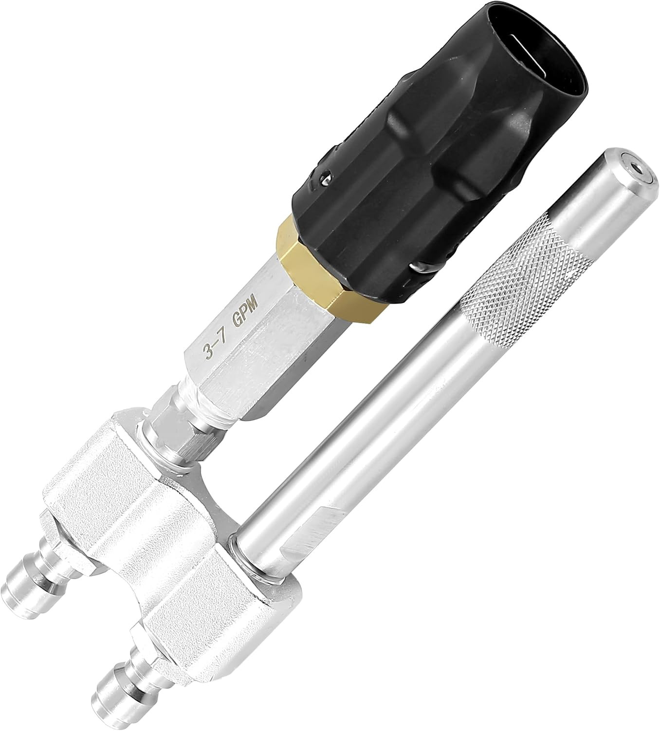 M5 Twist Nozzle for Pressure Washer – Adjustable Long Range Shooter Tip with 1/4