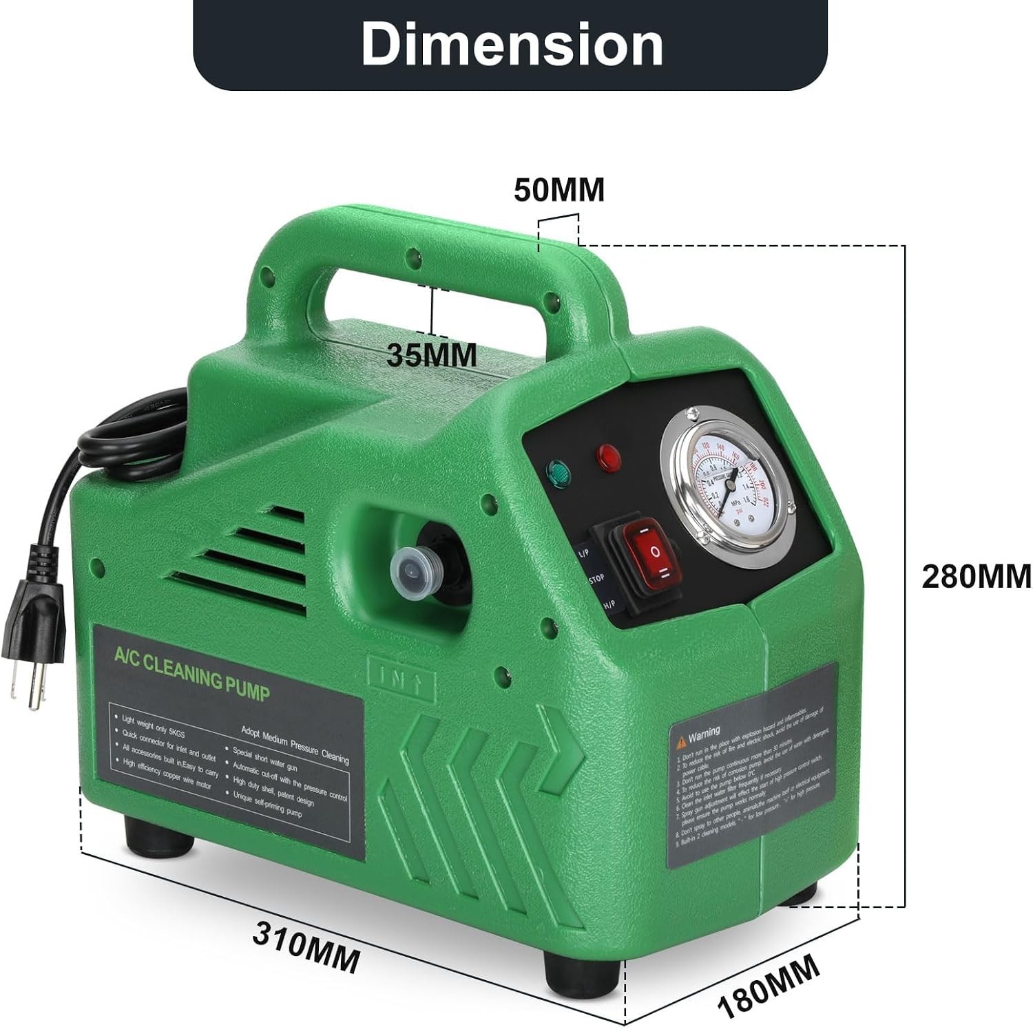 ZPB140 Port A Blaster HVAC Coil Cleaning, Portable Pressure Washer & Coil Jet