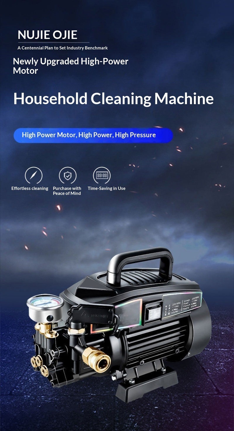 H9 High-Pressure Car Wash Machine Portable 220V Household Car Wash Wonder