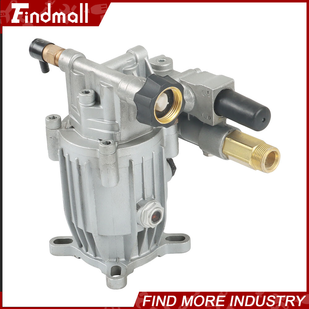 Pressure Washer Pump Horizontal 3/4″Shaft – MAX 3000 PSI 2.5 GPM Oil Sealed