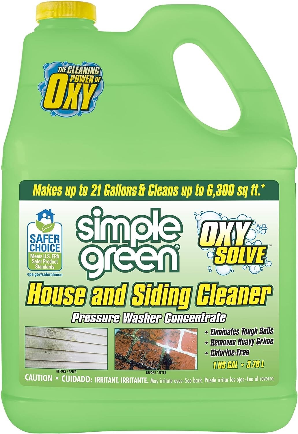 Simple Green 18232 Oxy Solve House & Siding Pressure Wash Cleaner – 1gal