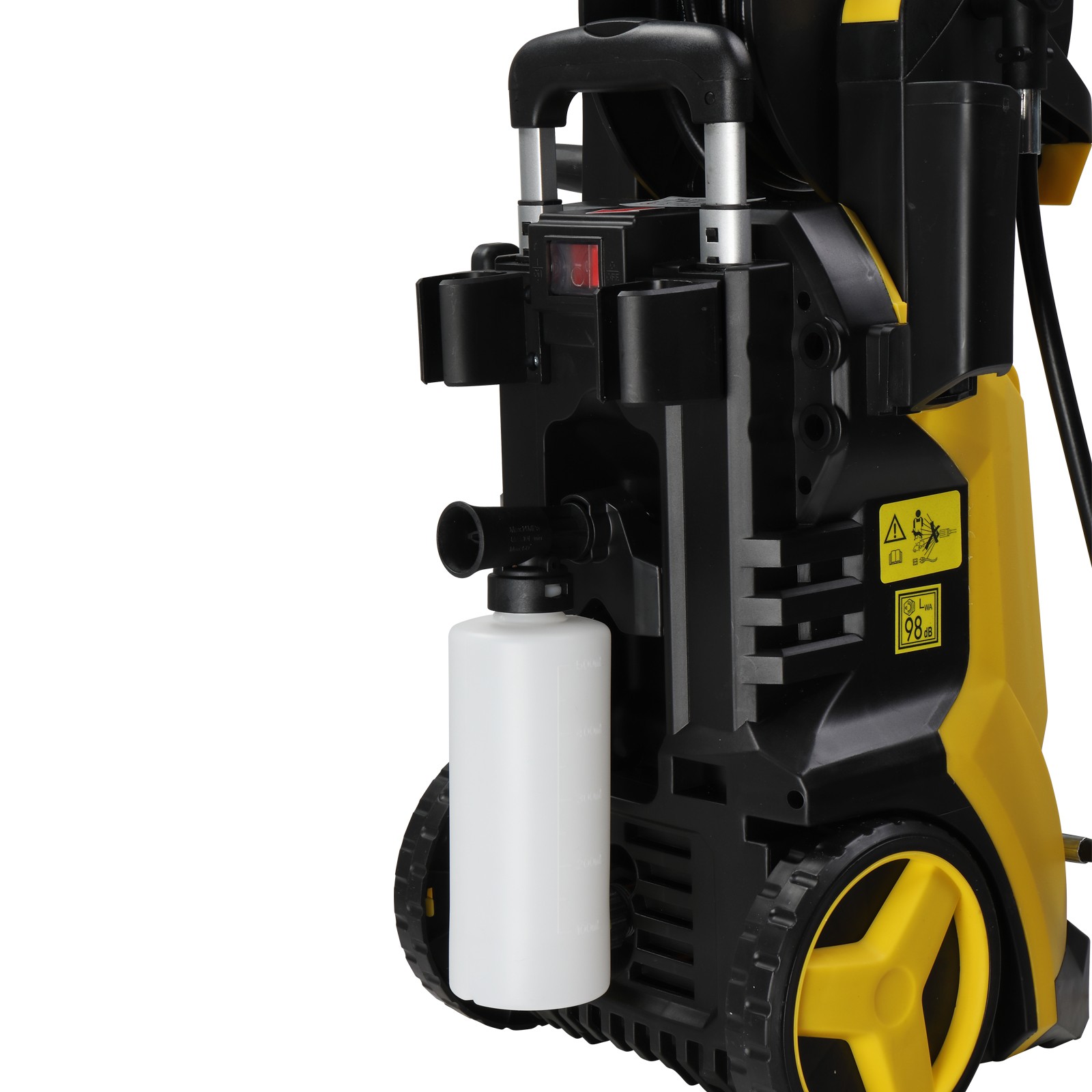 Electric Pressure Washer 2.6GPM 3800PSI High Power Washer with 4 Nozzles Set