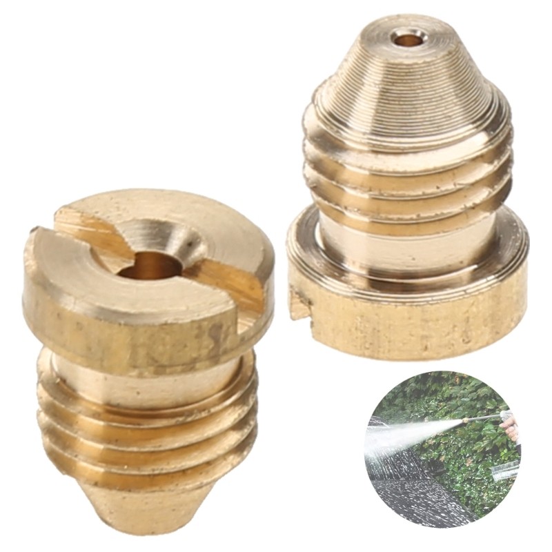 1.0/1.1/1.25/1.4mm Snow Foam Cannon Orifice Nozzle Thread Foam Orifice Nozzle