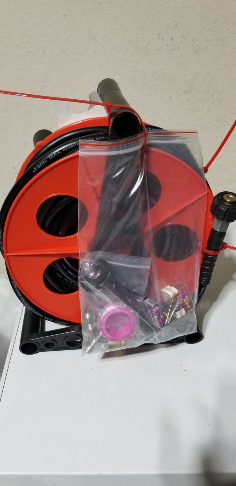 Already Assembled – Sewer Jetter Kit for Pressure Washer 100Ft 1/4 In