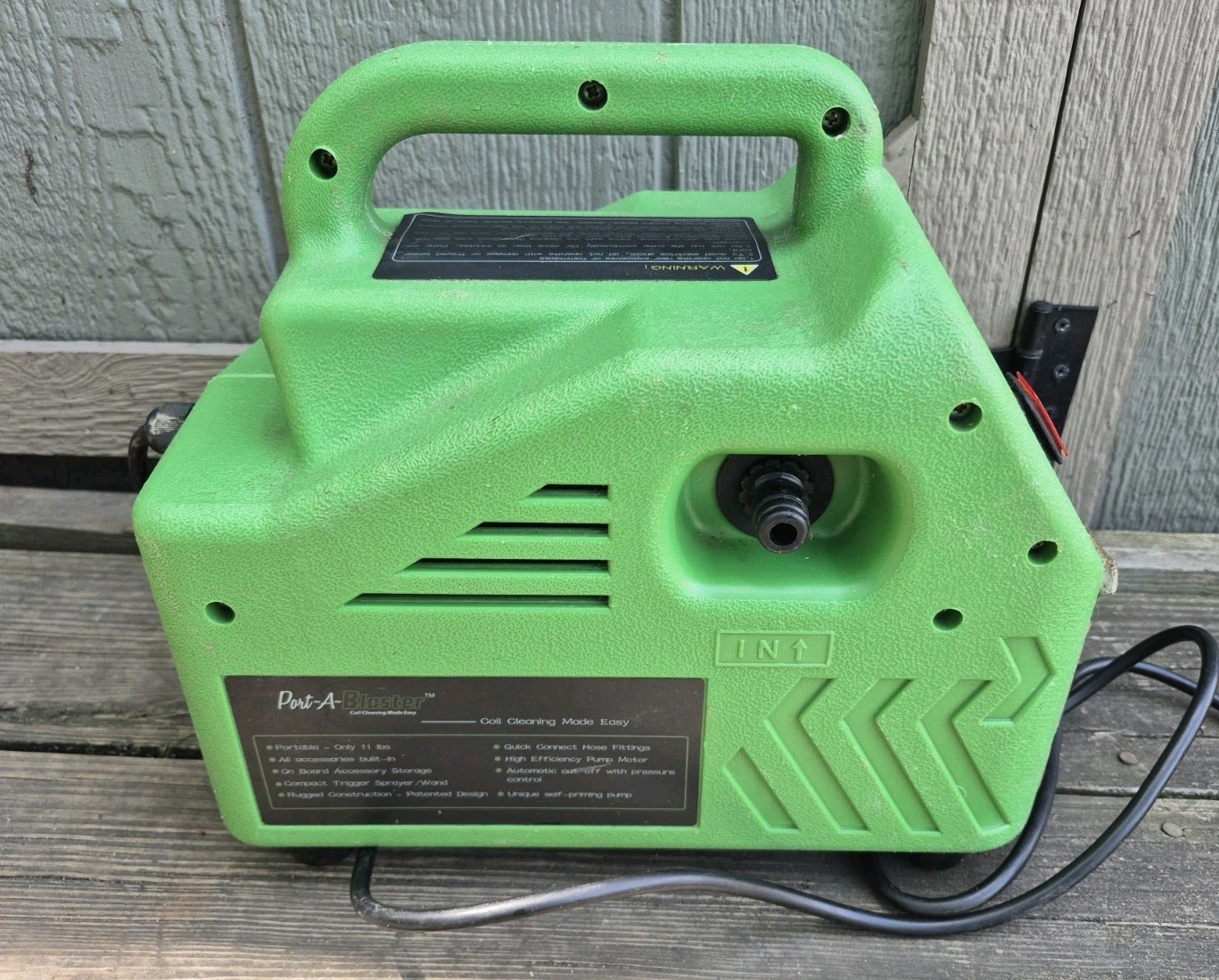 Port-A-Blaster ZPB140 Zephyr HVAC Coil Cleaning Portable Pressure Washer