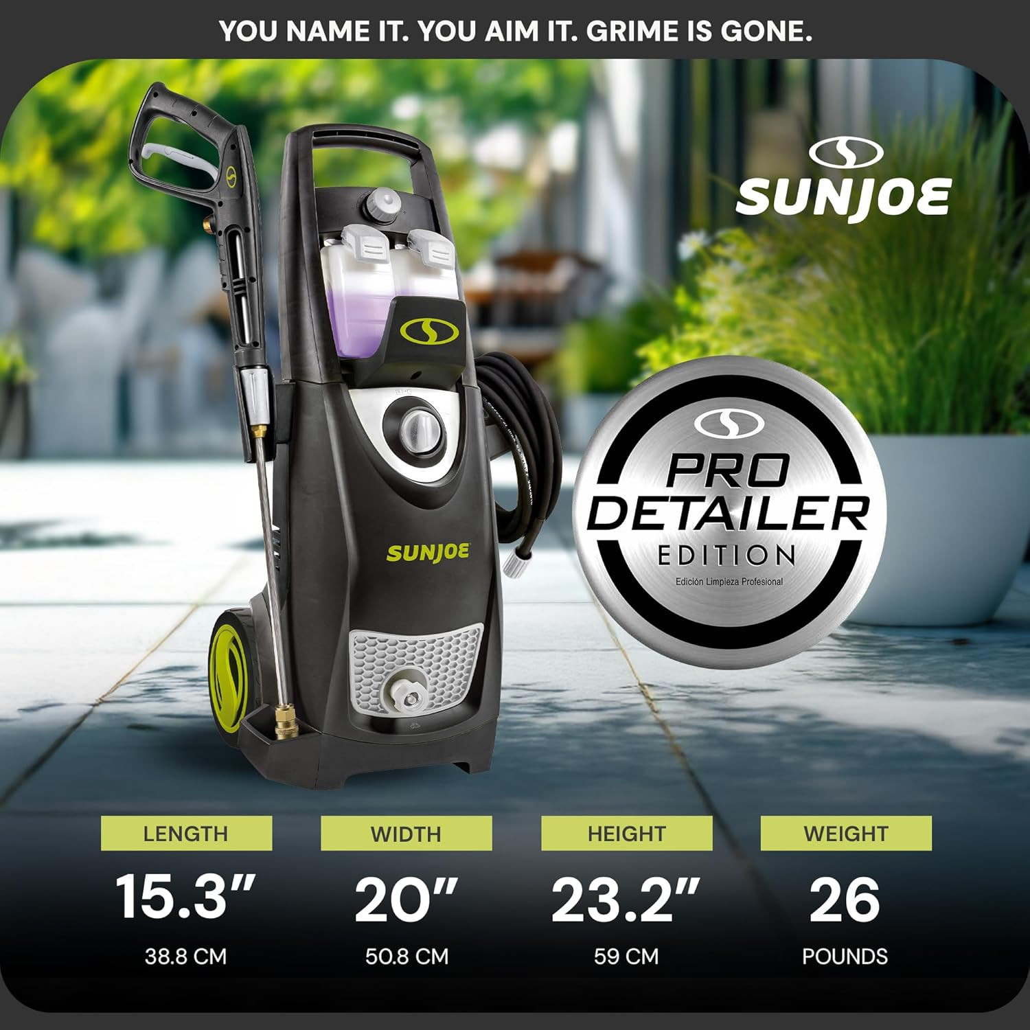2030 PSI Electric Pressure Washer with Extension Wand & Hose – SPX3000-PK1