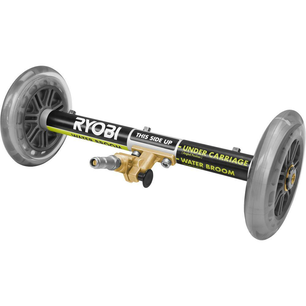 Ryobi 11 in. Pressure Washer Water Broom Compatible with Gas Pressure Washers