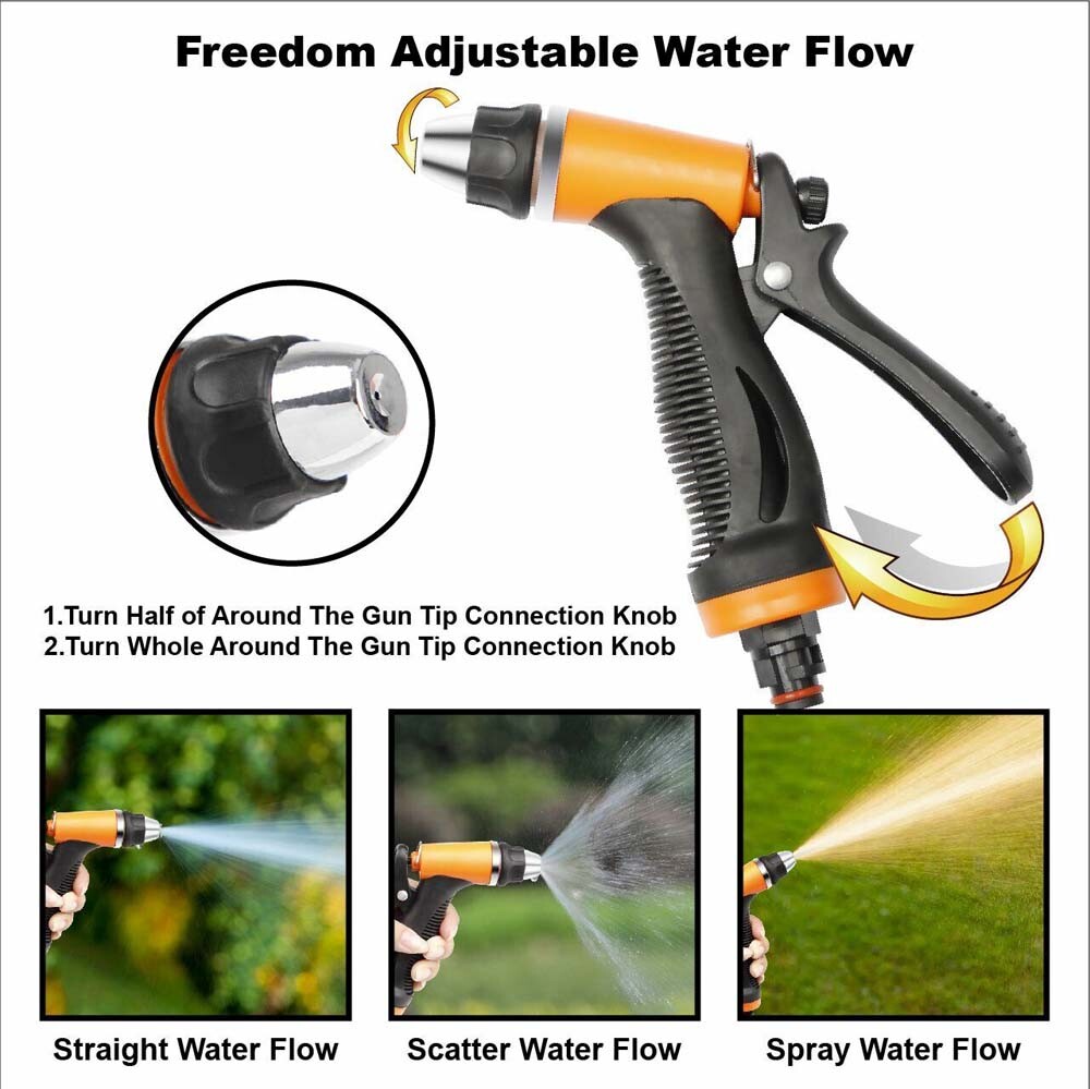 DC 12V 100W High Pressure Electric Car Washer Kit Hose Water Pump Spray Gun Auto