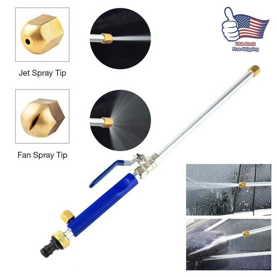 Hose Tips Tool Car Garden High Pressure Power Washer Spray Water Gun With Nozzle