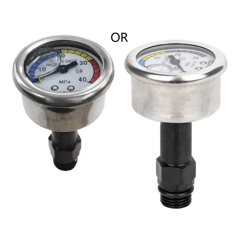 Dial Type Presure Gauge Water Pressure Meter Clear Marking Scale for Washer