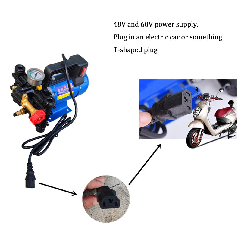 Agricultural Electric High Pressure Pumps Water Spraying Car Wash Irrigation