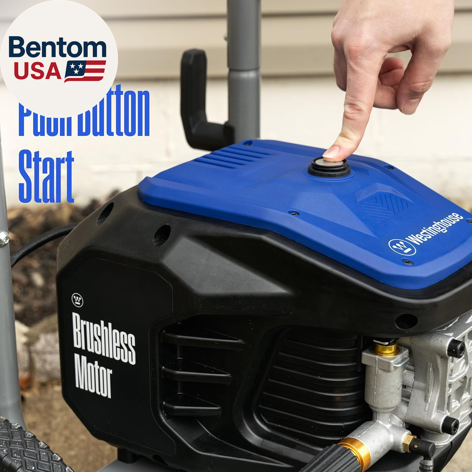 Wpx3400E Electric Pressure Washer, 3400 Max PSI and 2.0 Max GPM, Brushless Motor
