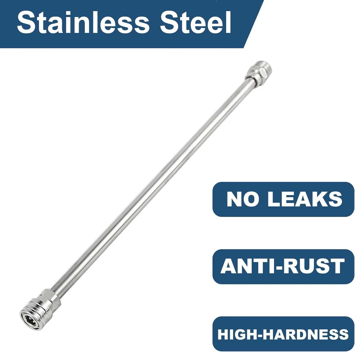 Pressure Washer Extension Wand, Stainless Steel Lance 1/4 Inch Quick Connect to