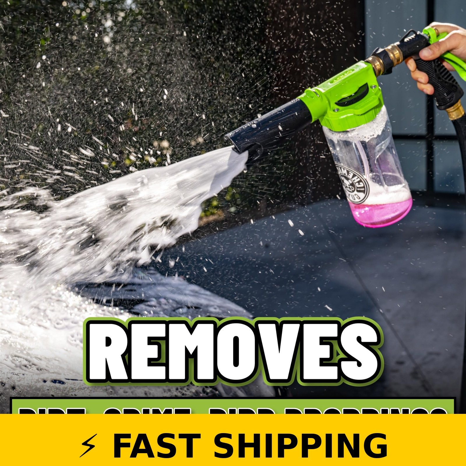 Chemical Guys TORQ Foam Blaster 6 – Foam Cannon for Garden Hose