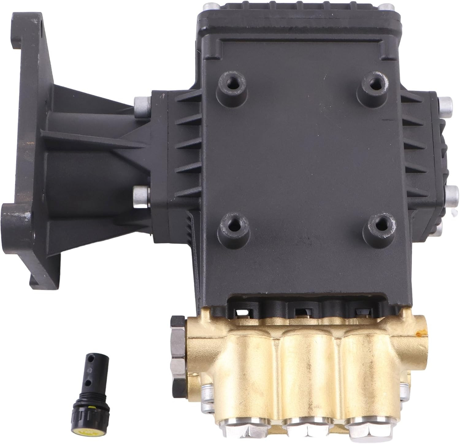 High-Performance Triplex Plunger Pump 4000 PSI 4.0 GPM Forged Brass Head