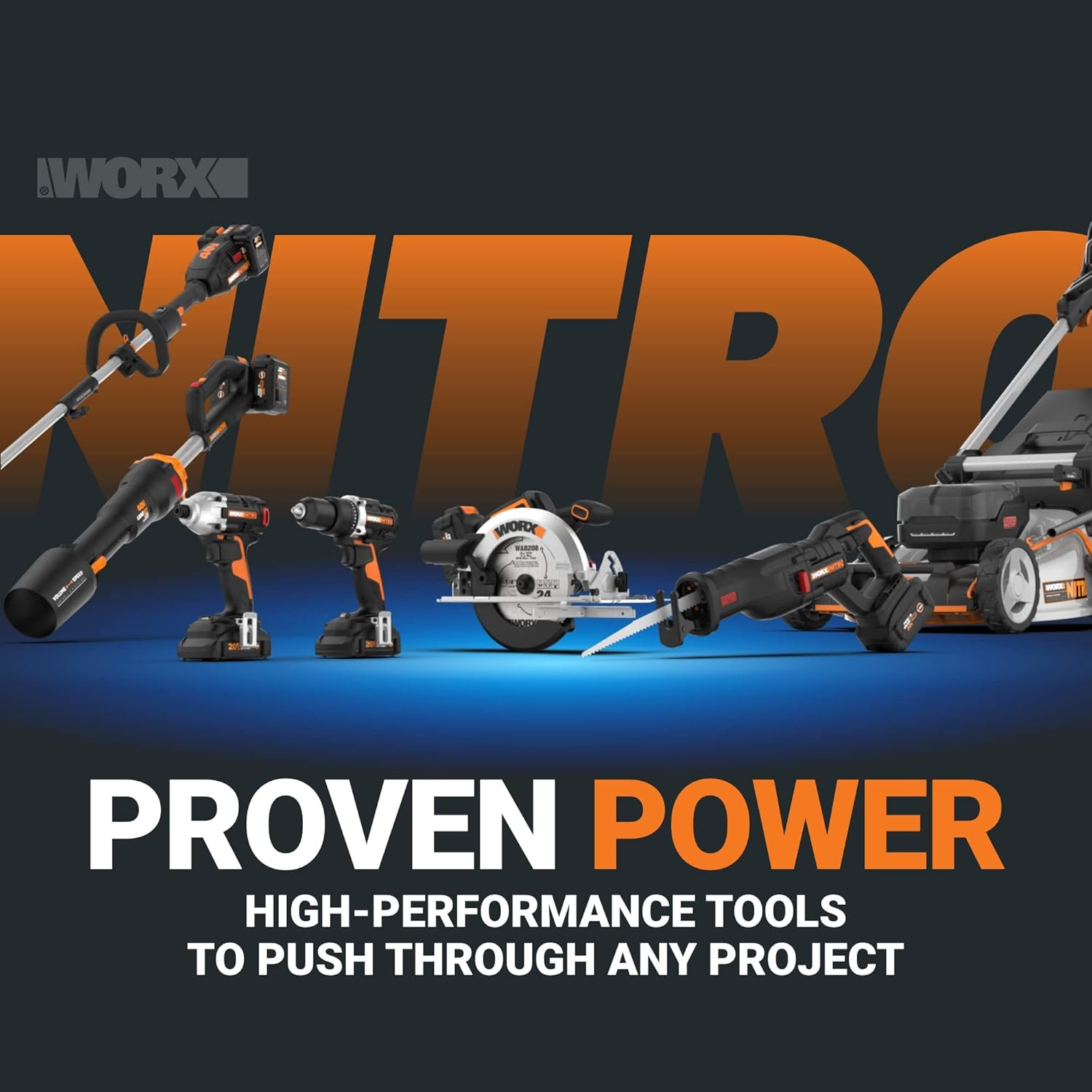 Worx Nitro Hydroshot 20V 710PSI Light-Duty Electric Pressure Washer with Brushle