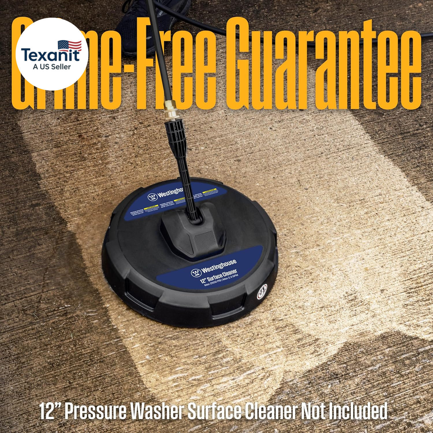 Epx3050 Electric Pressure Washer, 2100 Max PSI 1.76 Max GPM with Foam Cannon and