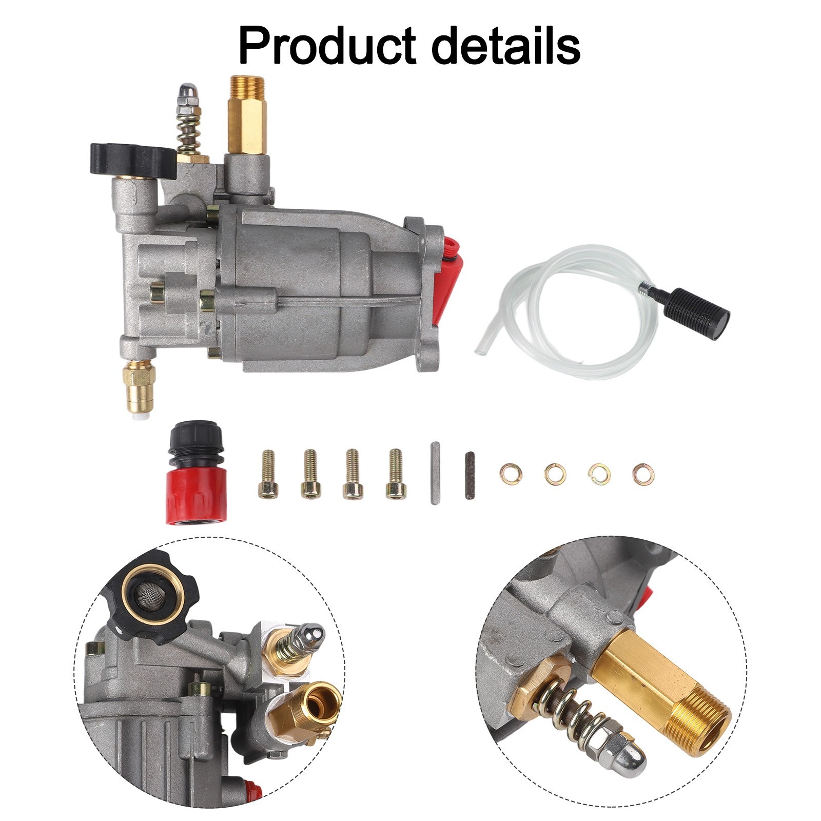 For 180 To 225 Cc Engines 3400 PSI Pump Adjustable Unloader Enhanced Performance