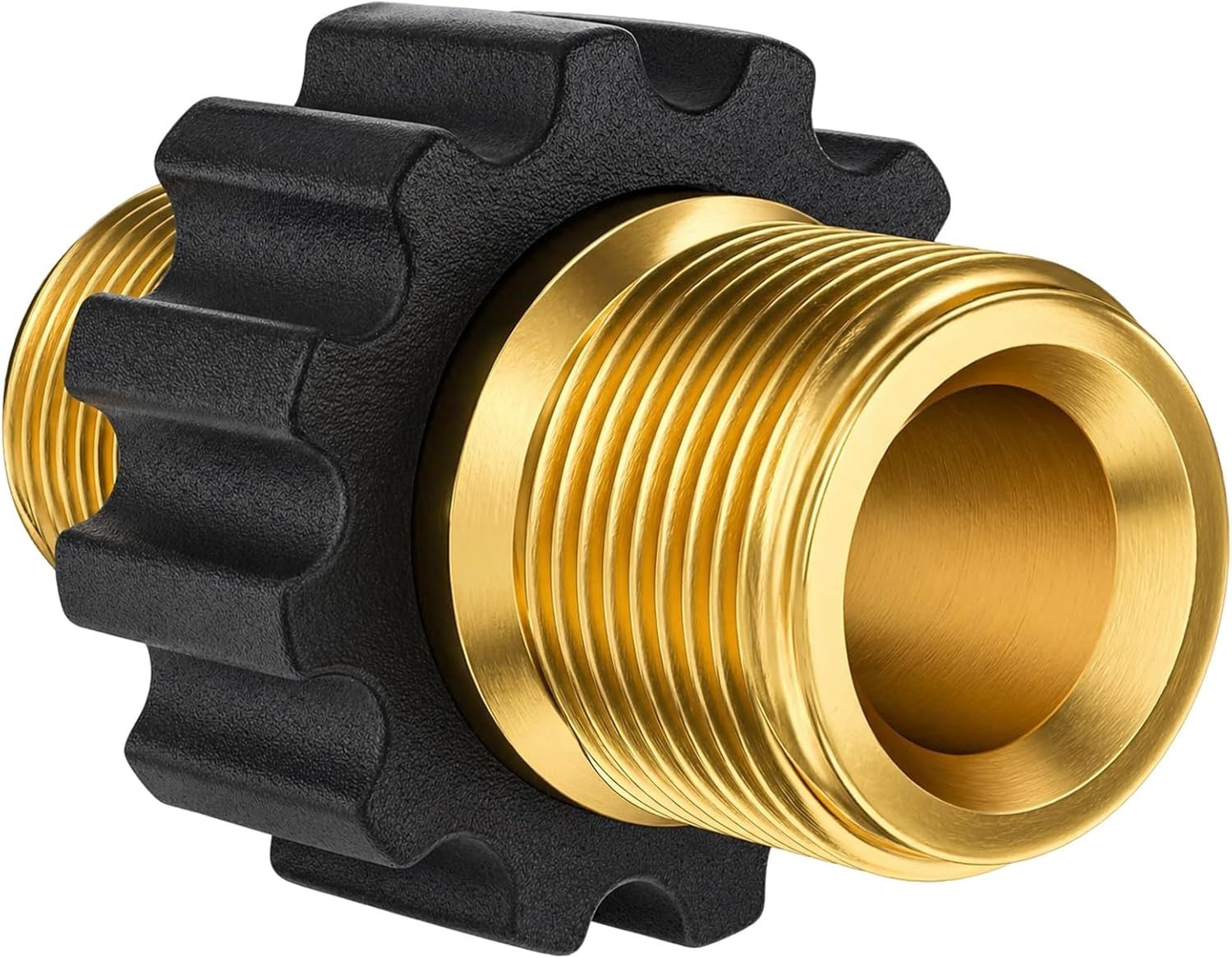 1 Pack Pressure Washer Hose Connector M22 14mm, 5000 PSI Extension Adapter