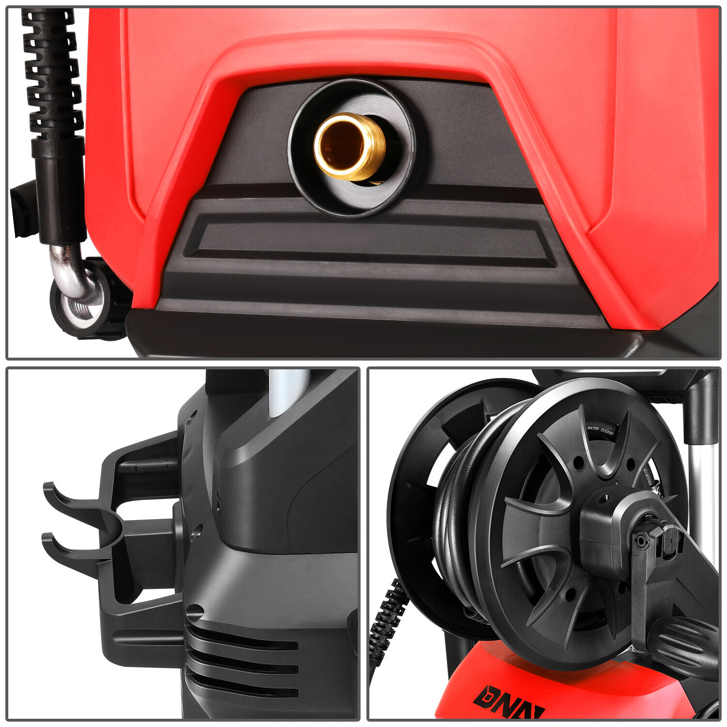 Portable High-Pressure Electric Power Cleaner Washer Machine 2176 PSI 2.4 GPM