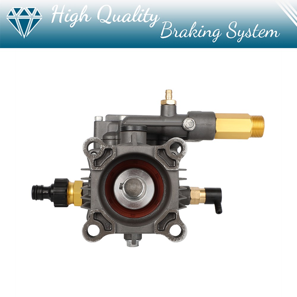 3/4 Inch Shaft Horizontal Pressure Washer Pump Water Pump 3000 PSI 2.5 GPM
