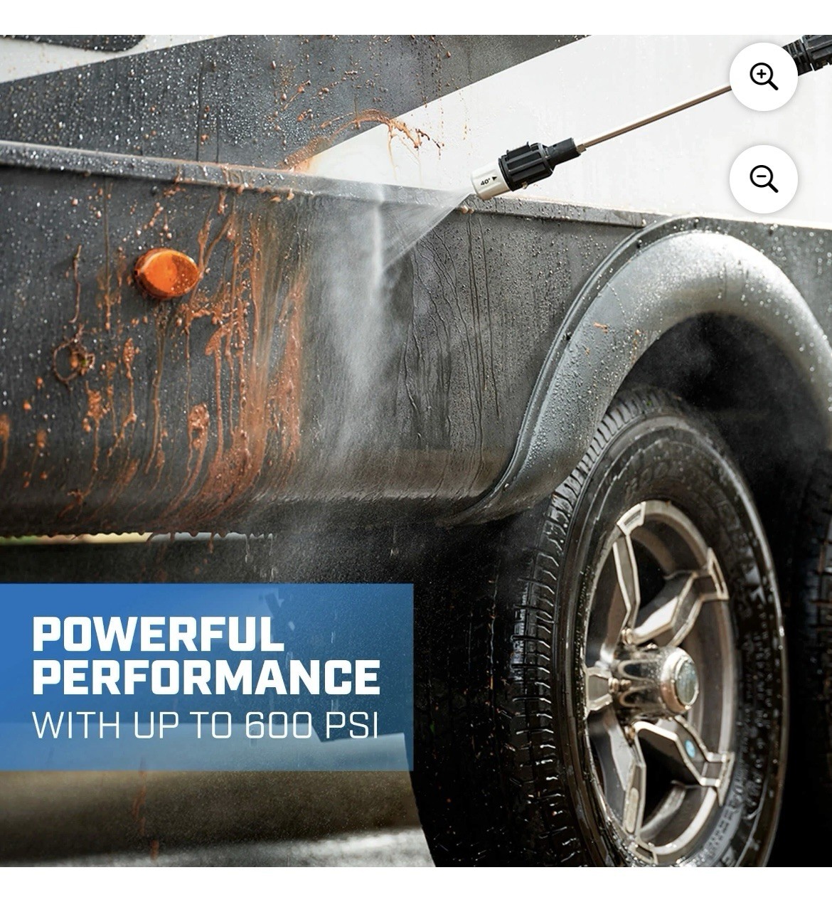 Hart Brushless 600 psi Portable Power Washer