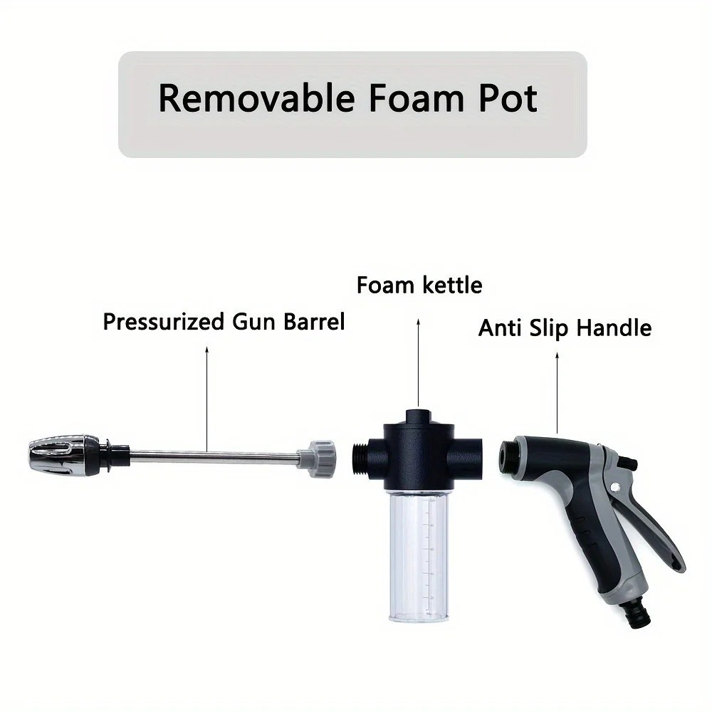 Aquoxis High Pressure Washer Gun Power Hose Nozzle Jet Spray Cleaner