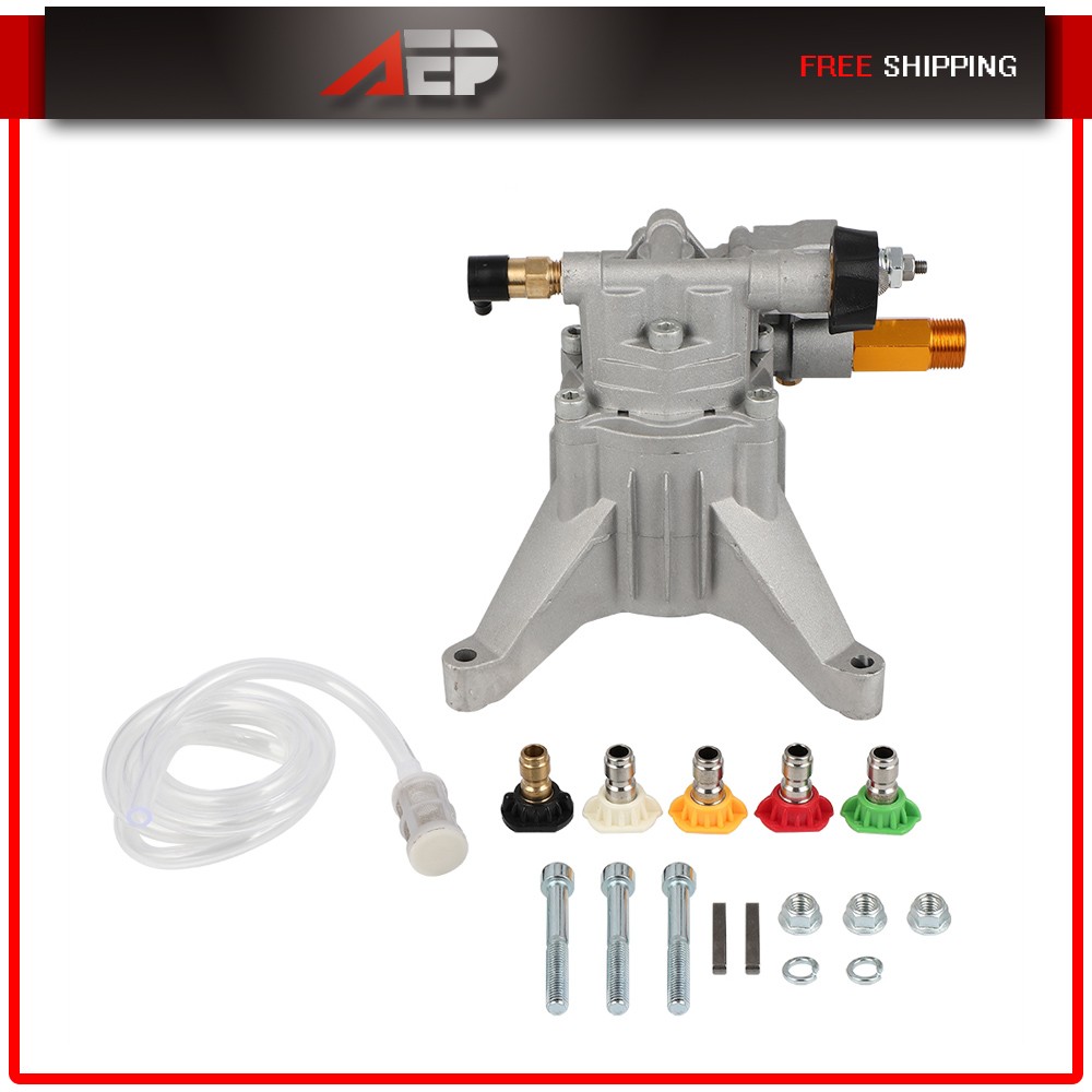 3000 PSI 2.5 GPM Pressure Washer Pump 7/8″ Shaft Vertical Replaced Pump