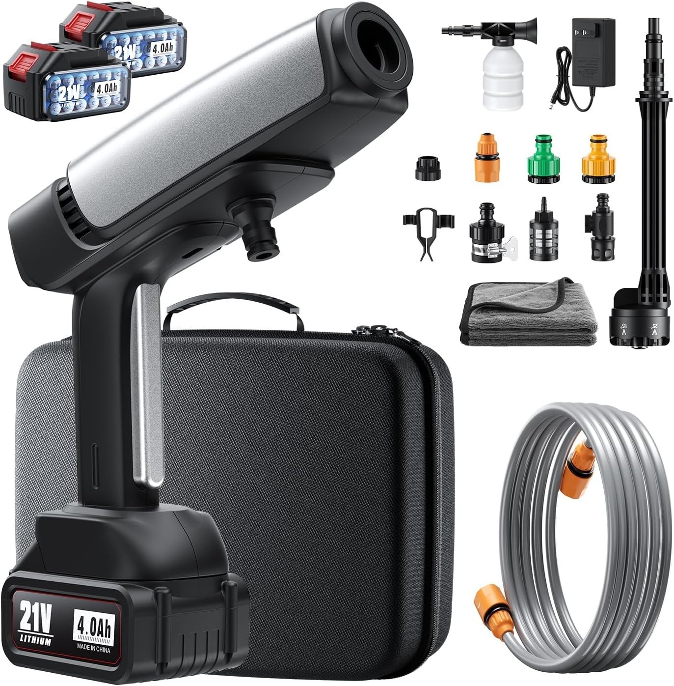 Cordless Pressure Washer for M Battery, Portable Cordless Power Wash