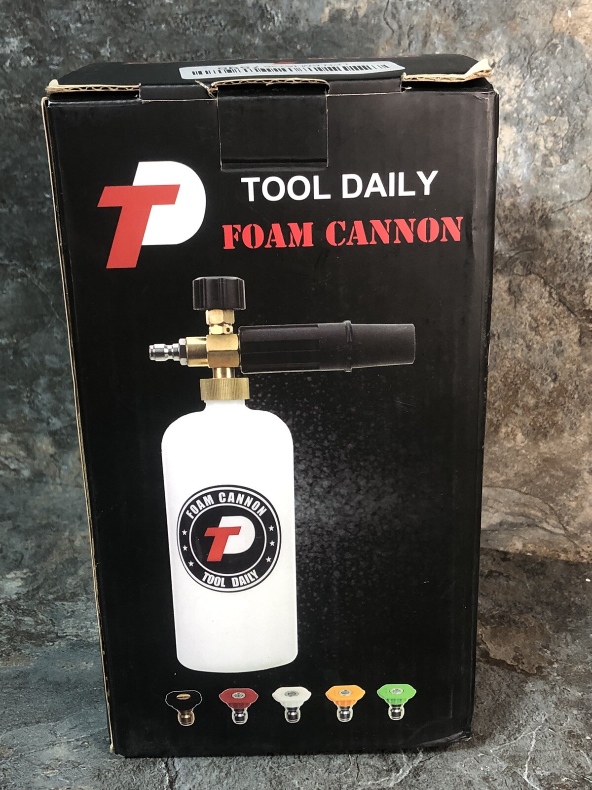 Tool Daily Foam Cannon with 1/4 Inch Quick Connector, 1 Liter, 5 Pressure Washer