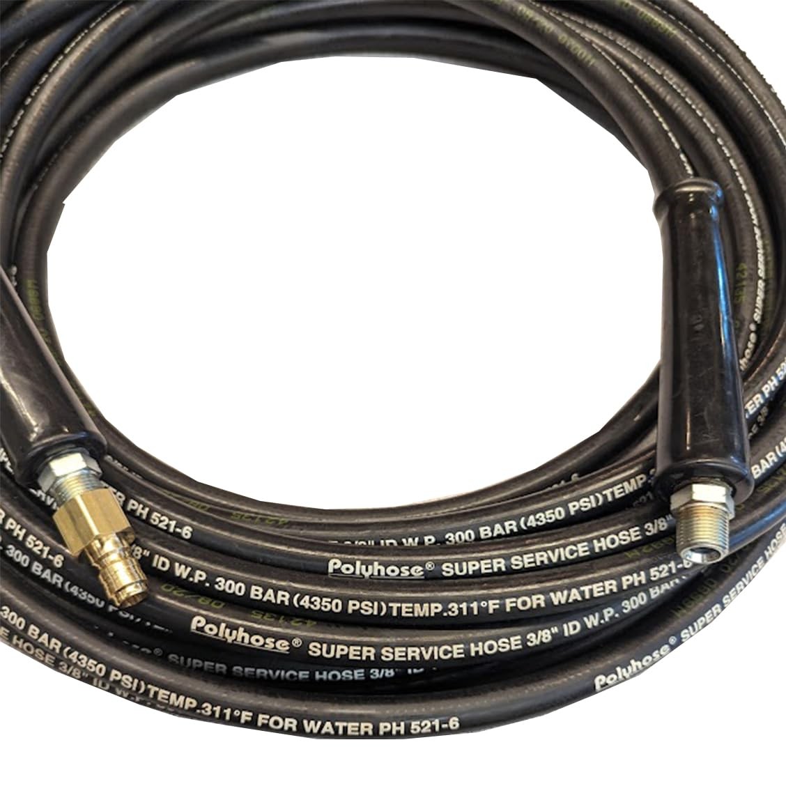 Hydraulax 3000 PSI Pressure Washer Starter Kit with 3/8 Inch 50 Foot Hose & Pres