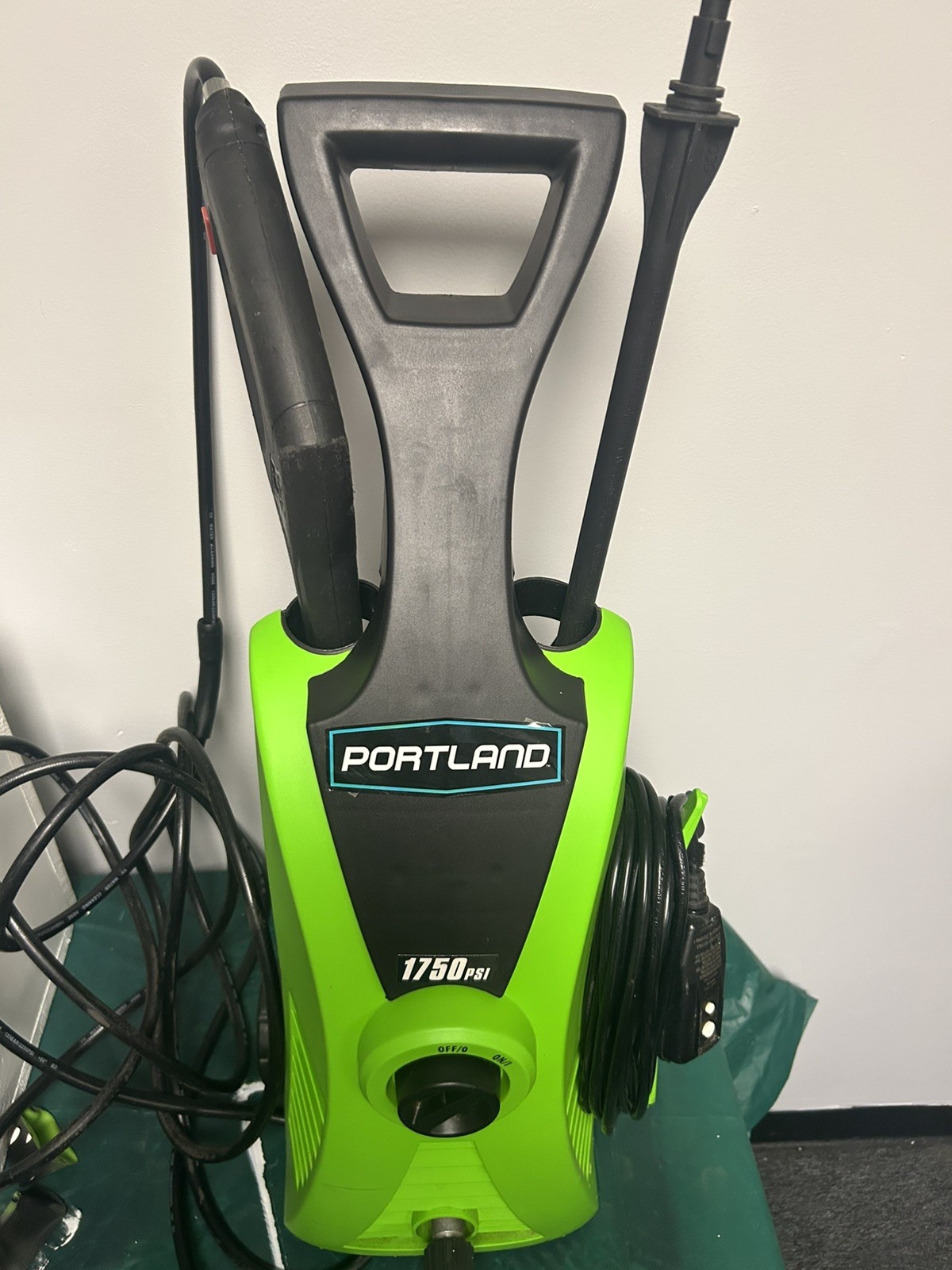 PORTLAND 1750 PSI Electric Power Washer w/ Hose & Gun – TESTED