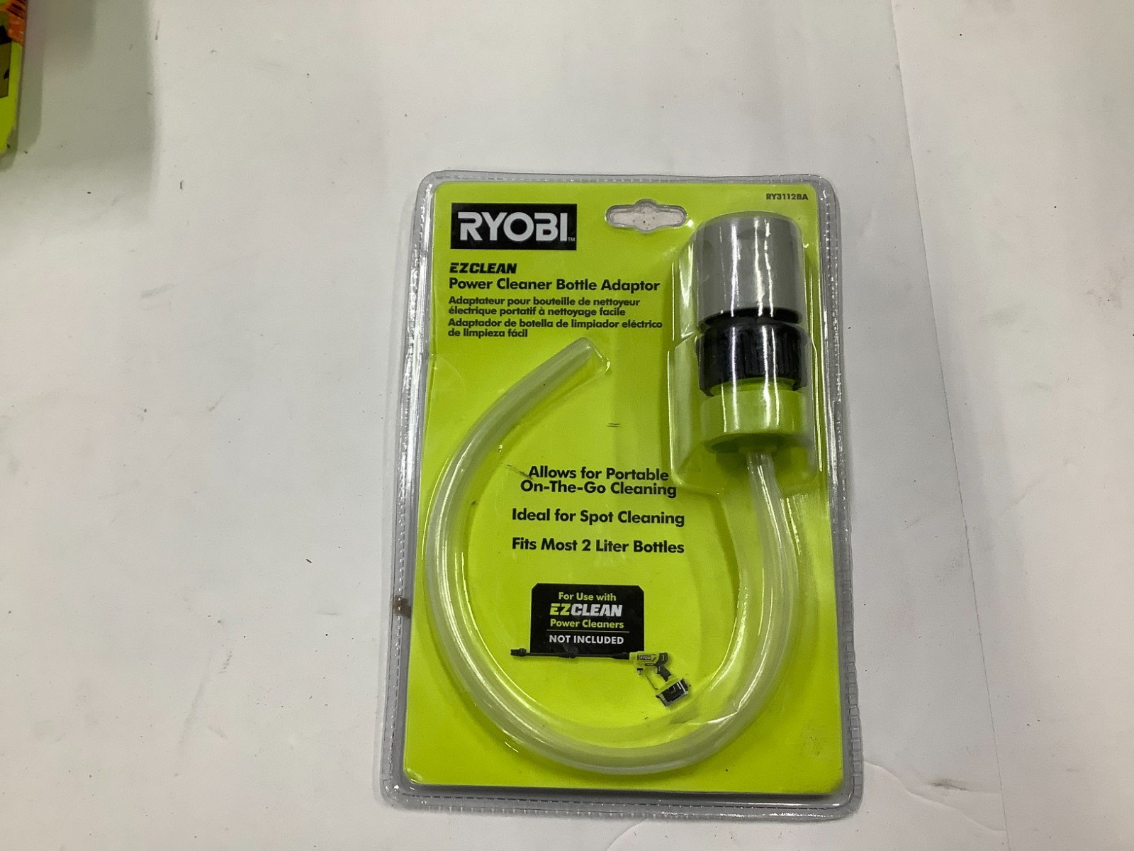 RYOBI Bottle Adaptor RY3112BA for Use w/ EZClean Power Cleaners NEW