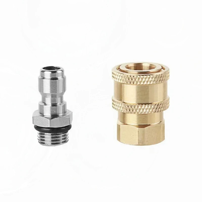 1/4 Quick Connect Pressure Washer Adapter Nozzle Coupler Foam Cannon Connector