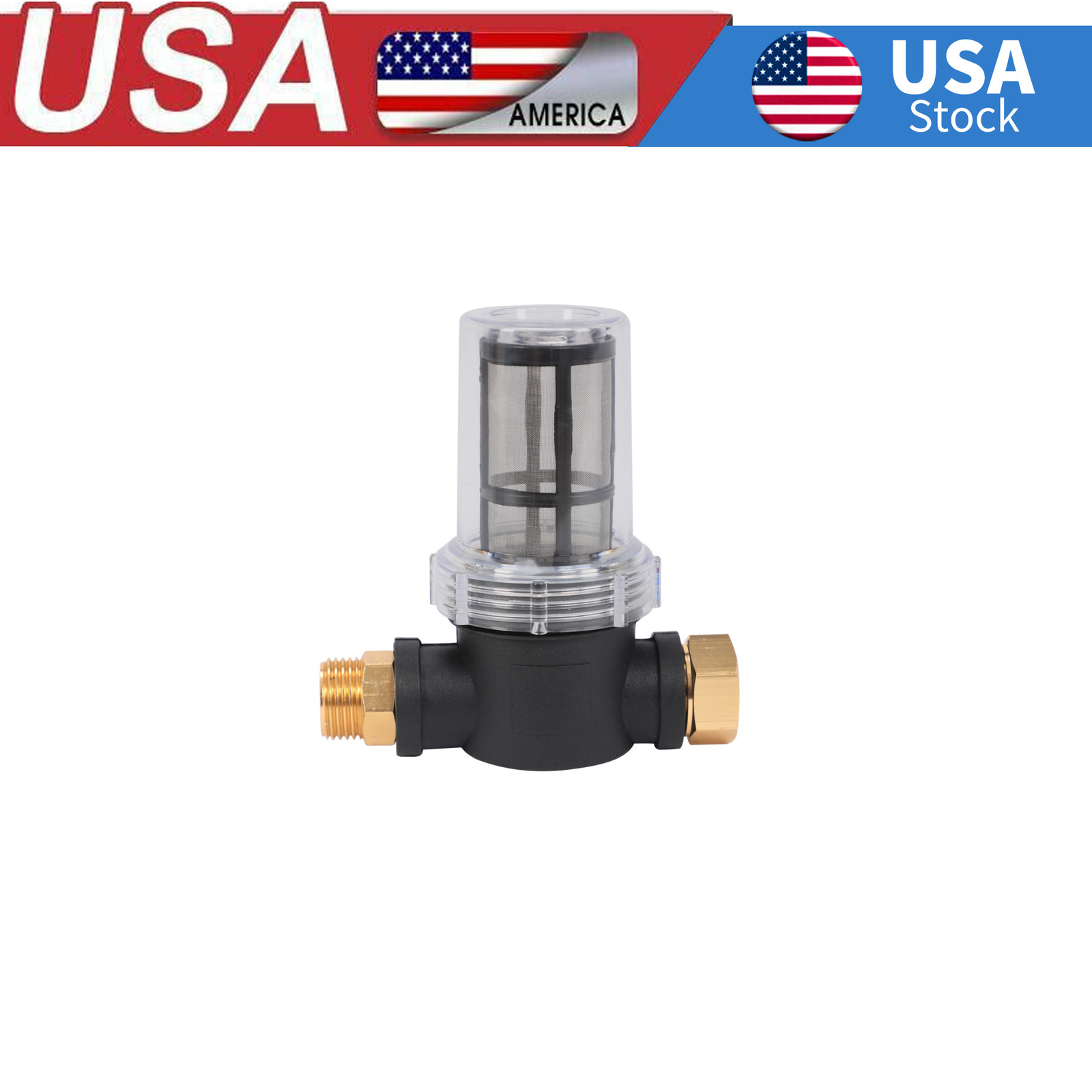 Pressure Washer Inlet Filter For Garden Hose Inline Water Sediment