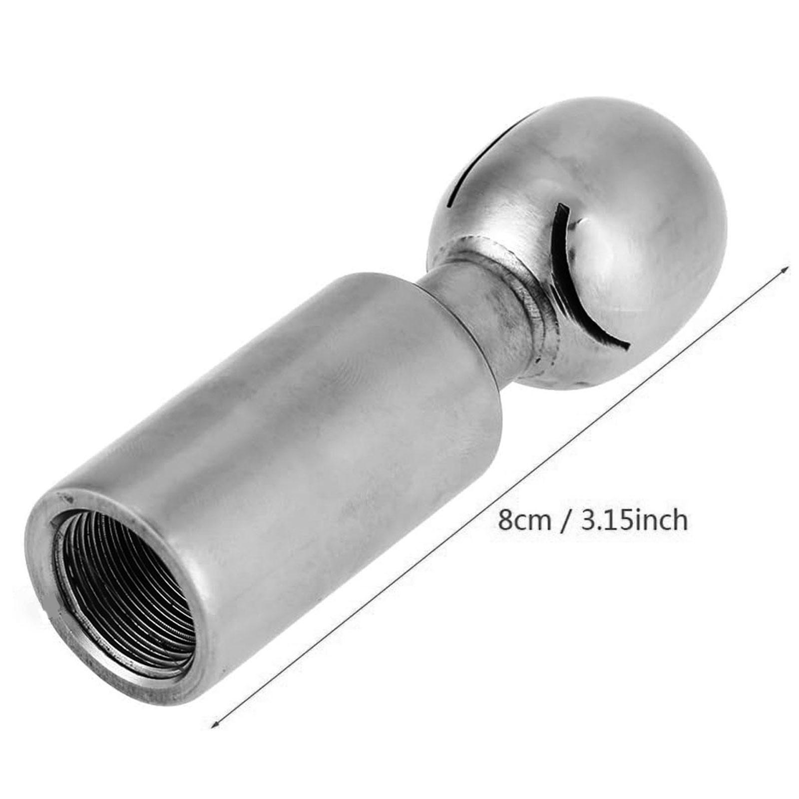3/8″ Rotary Spray Cleaning Ball Easy Rotation Self Cleaning 360° Rotatable