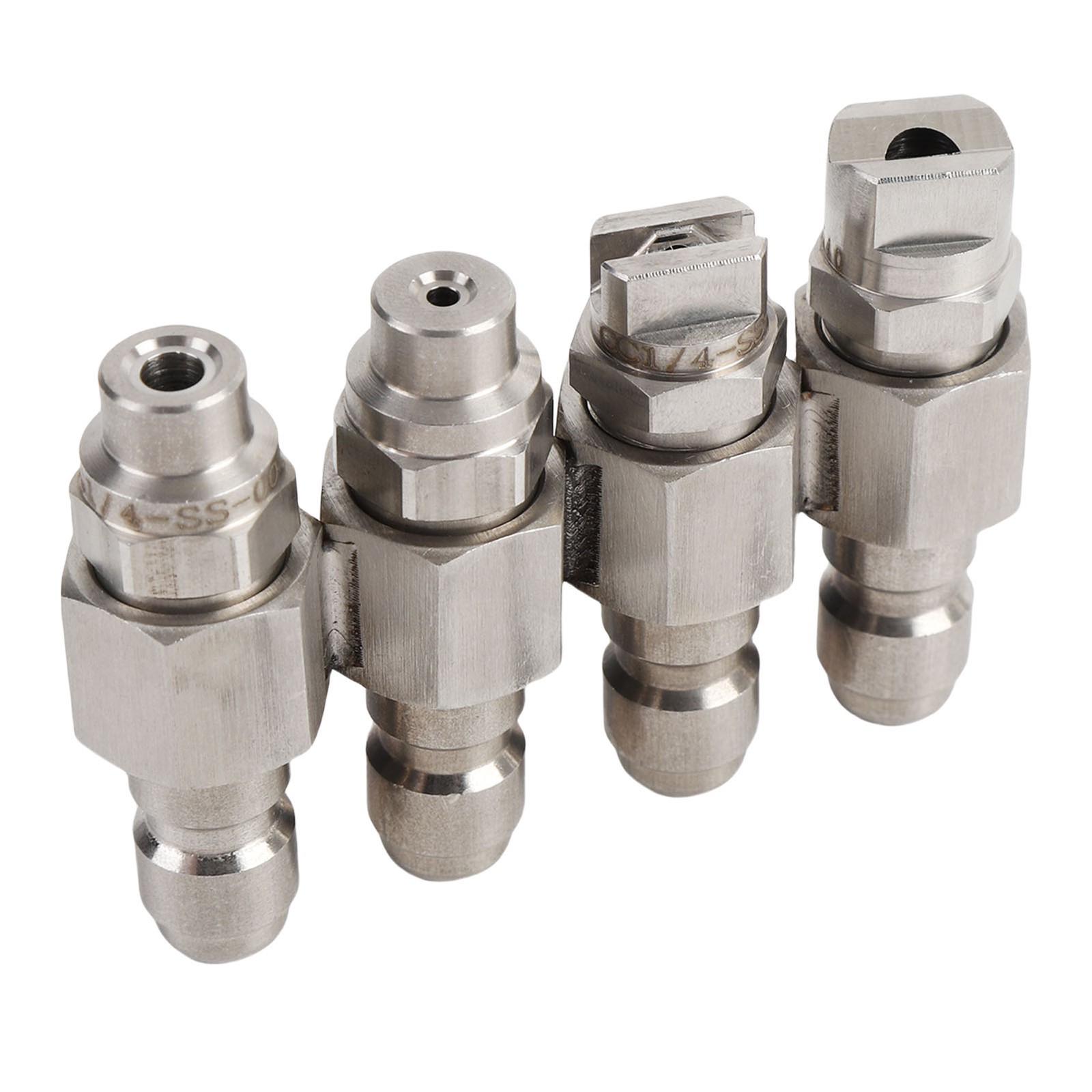 Way High Pressure Washer Nozzle Strong Stainless Steel For Soft Wash Recommended