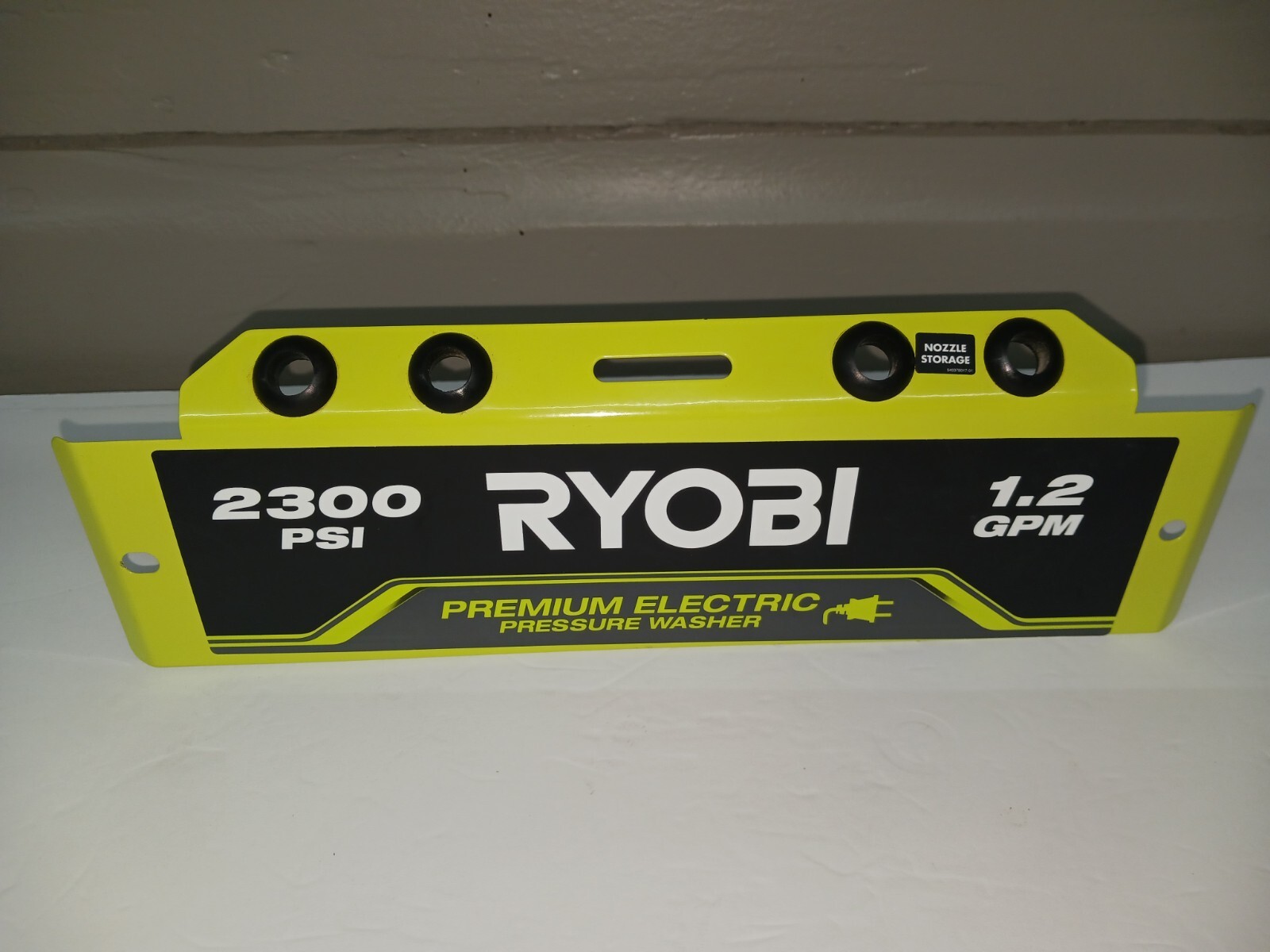 Ryobi OEM Part. Face Panel Assembly RY142300VNM Corded 2300psi Pressure Washer