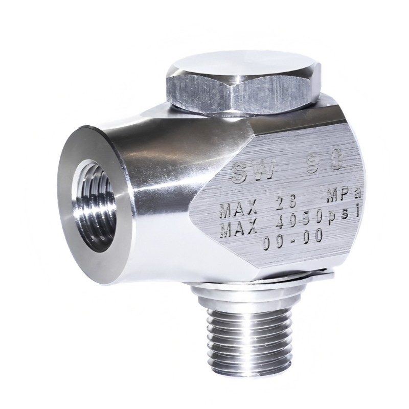 Long Lasting G3/8 And G1/4 Threaded Swivel Adapter For Pressure Washer Systems