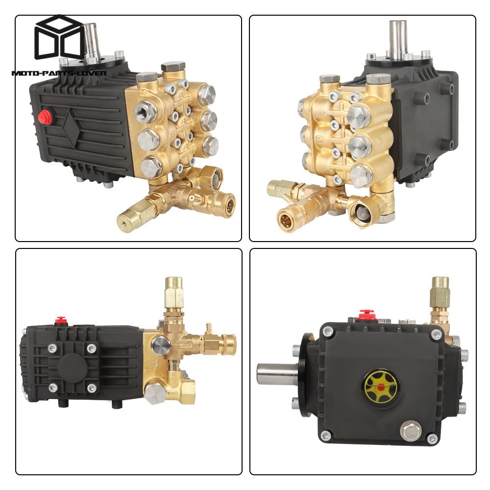 3600 PSI 4.9GPM Belt Drive Pressure Power Washer Pump 24mm Solid Shaft
