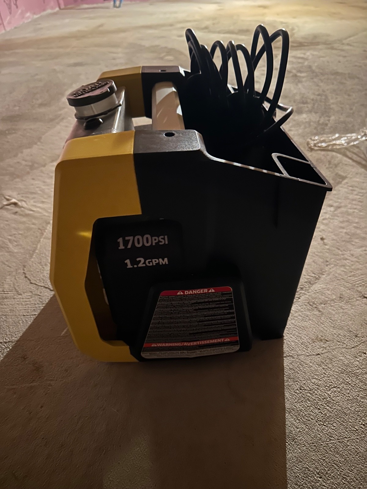 Karcher K1700 CUBE Pressure Washer & 50ft Yamatic Kink free hose
