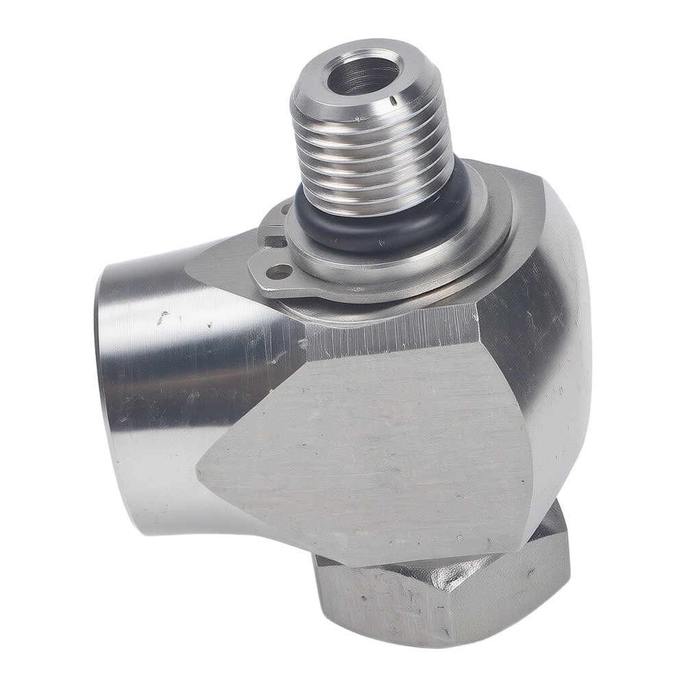 304 SS 360 Degree Swivel Joint for High Pressure Car Wash Arm 4050 PSI Rating