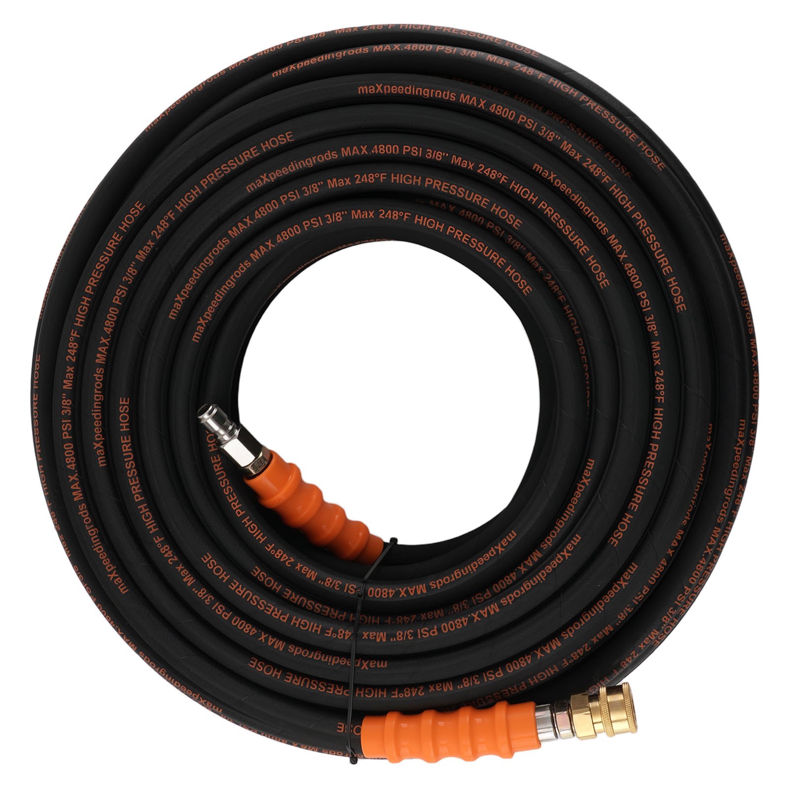 4800PSI 150FT Quick Connect Pressure Washer Hose 4800PSI M22-14mm 3/8″ Adapter