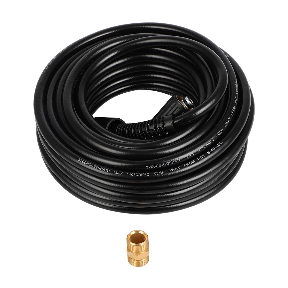 50FT 3200PSI Replacement High Power Pressure Washer Hose 3/8″ M22-14mm