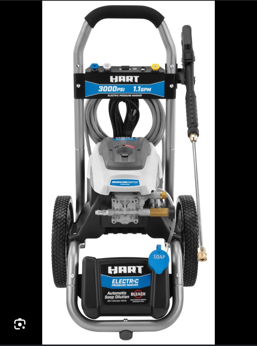 Hart Electric Pressure Washer 3000psi