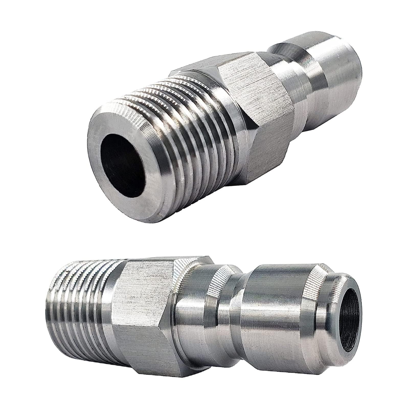 3/8 Inch Pressure Washers Male Nipple 2 PCS Male NPT Plug Power Accessory