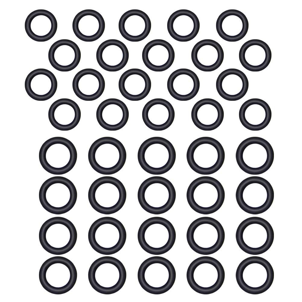 Quality Rubber Pressure Washer O-Rings – 40 Pack for 1/4″ & 3/8″ Quick Connects