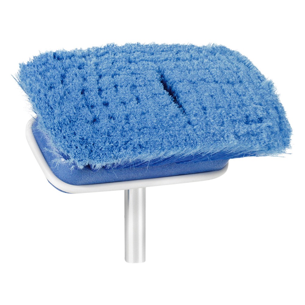 Camco 41920 7″ L Light Blue Extra Soft Multi-Purpose Brush Head Attachment