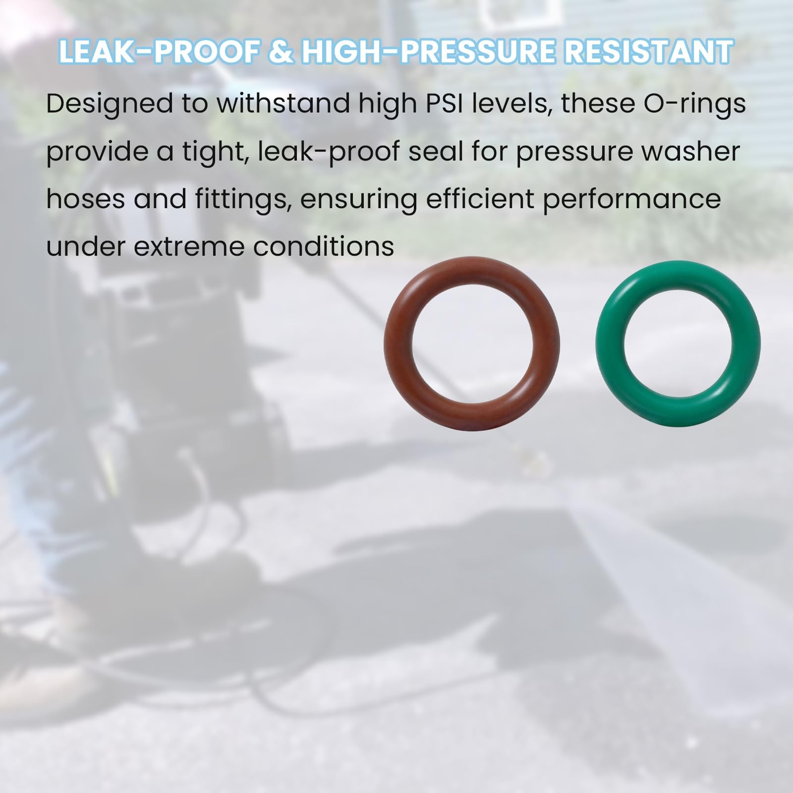 Fluororubber Gasket 30-Pack, with Simpson, Sun Joe, Ryobi – High Pressure Was…