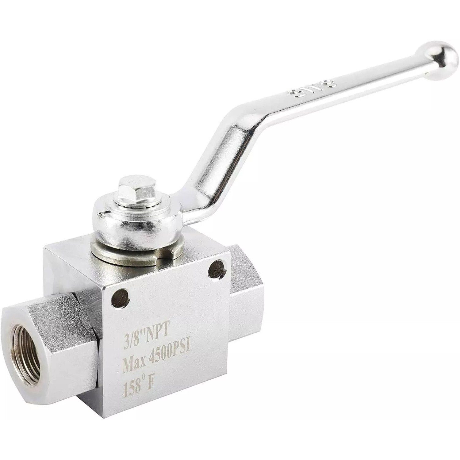 4350 PSI High Pressure Washer Ball Valve Kit with Adapters 3/8″ Quick Disconnect
